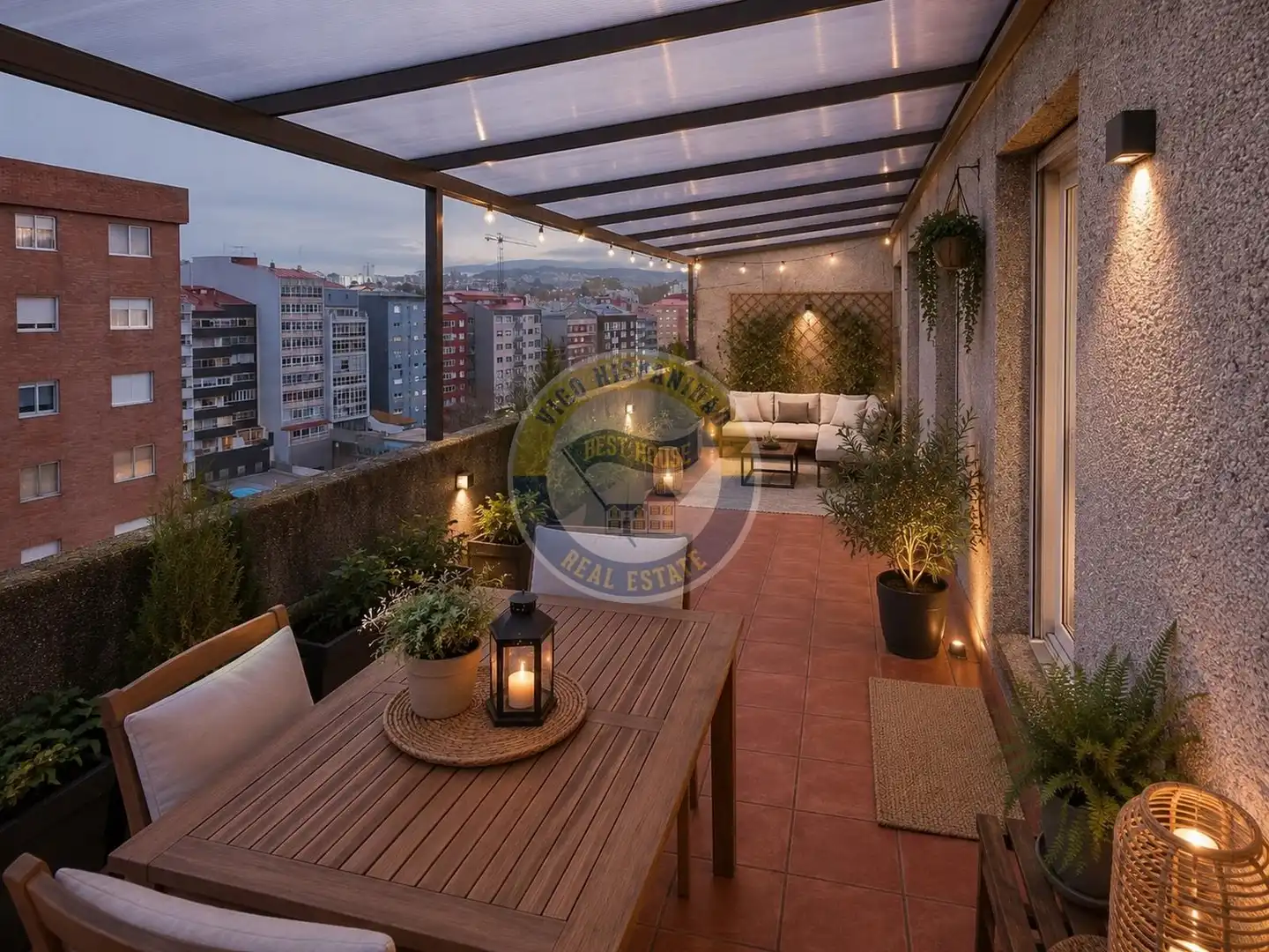 Terrace of Flat for sale in Vigo 
