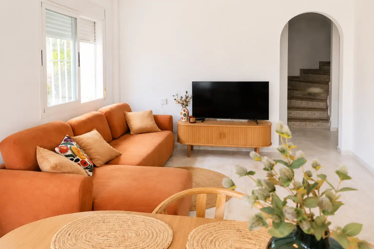 Sala de estar de Casa o chalet de alquiler en Torrevieja con Aire acondicionado, Calefacción y Trastero