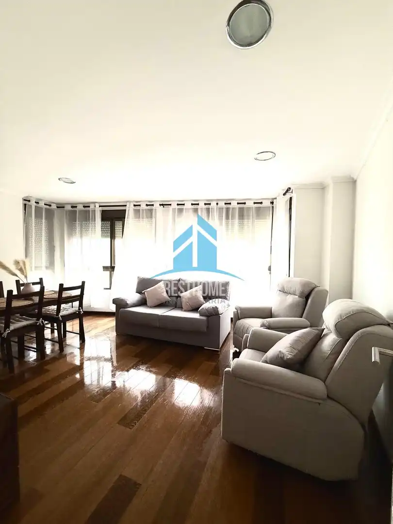 Living room of Flat for rent in Cullera  with Air Conditioner and Furnished