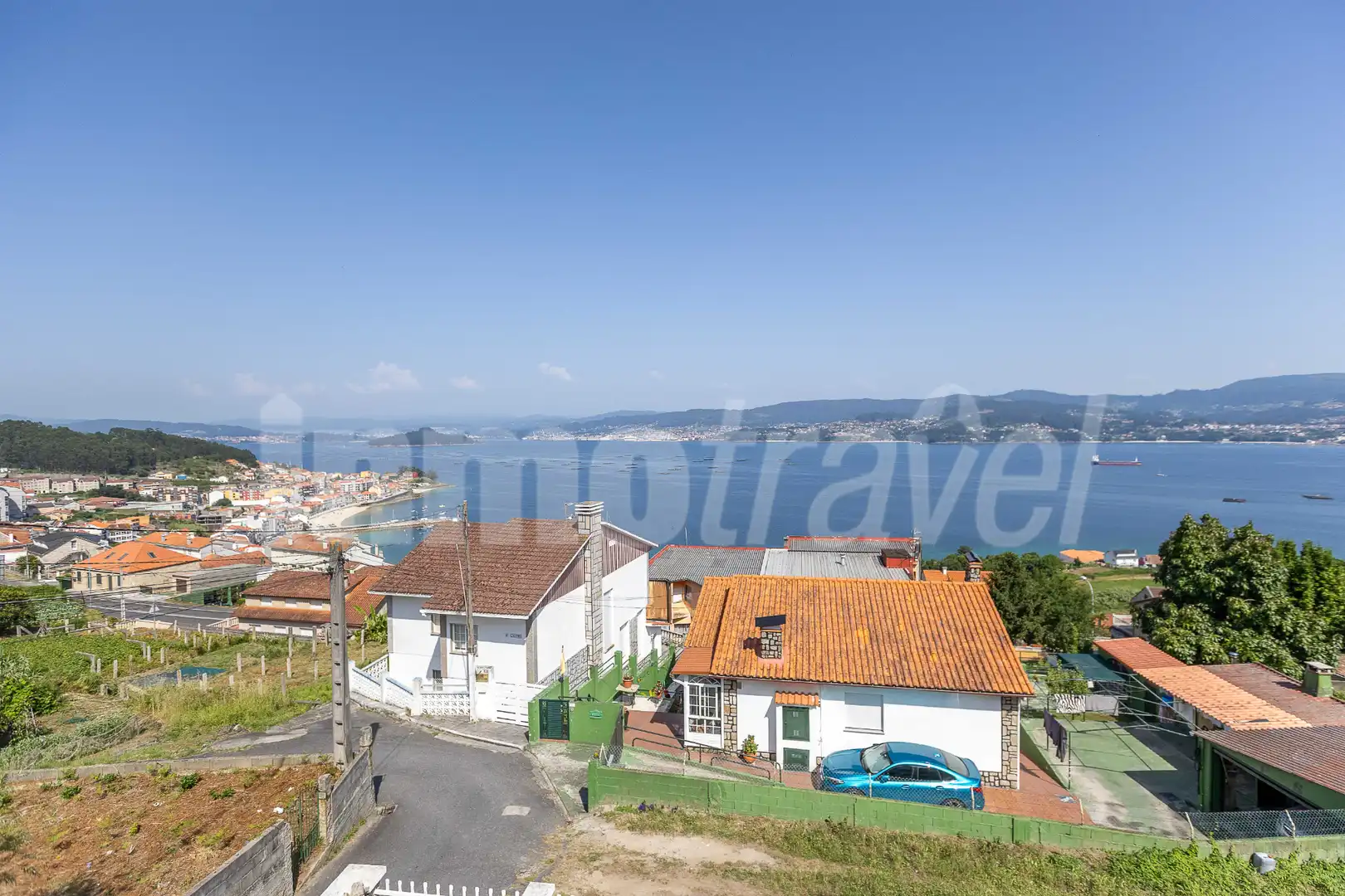 Vista exterior de Casa o chalet en venta en Sanxenxo con Calefacción, Jardín privado y Terraza