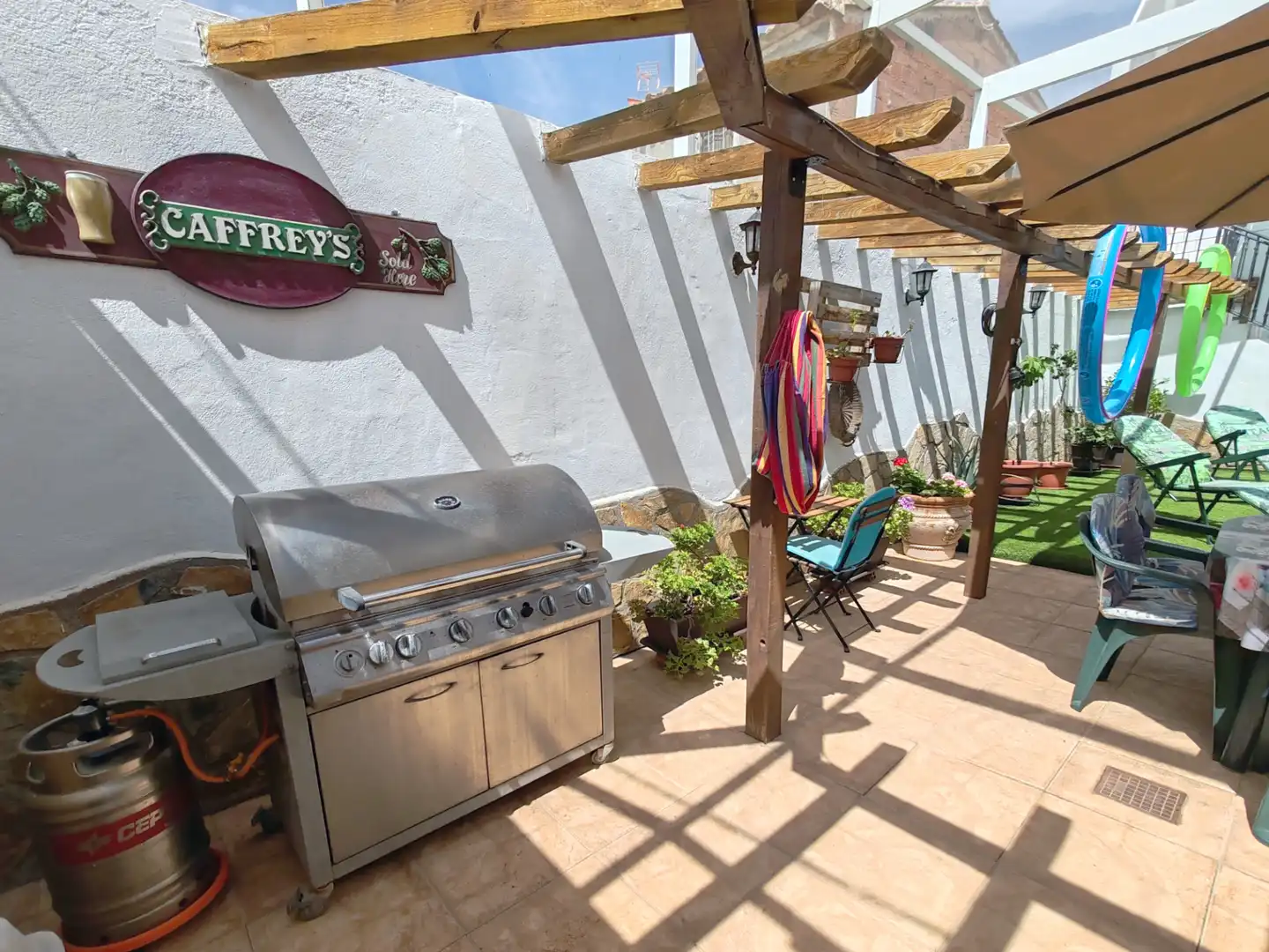 Terraza de Casa o chalet en venta en Huércal-Overa con Aire acondicionado, Jardín privado y Terraza