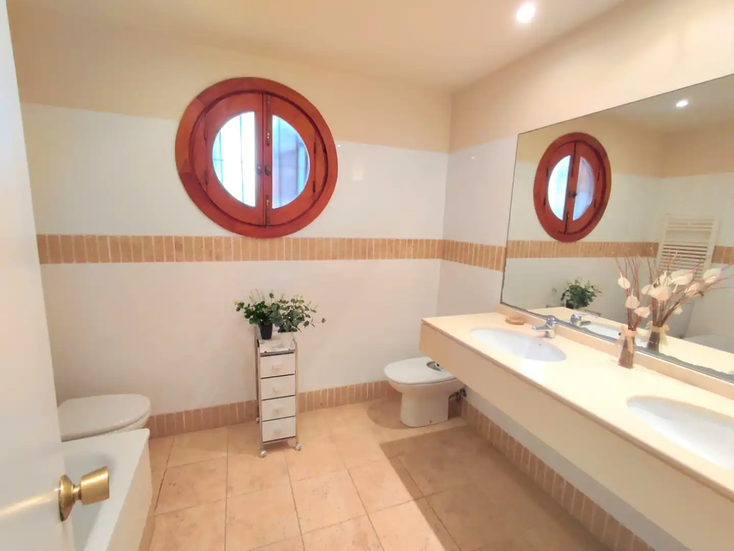 Badezimmer von Haus oder Chalet zur Miete in Puçol mit Heizung, Privatgarten und Terrasse