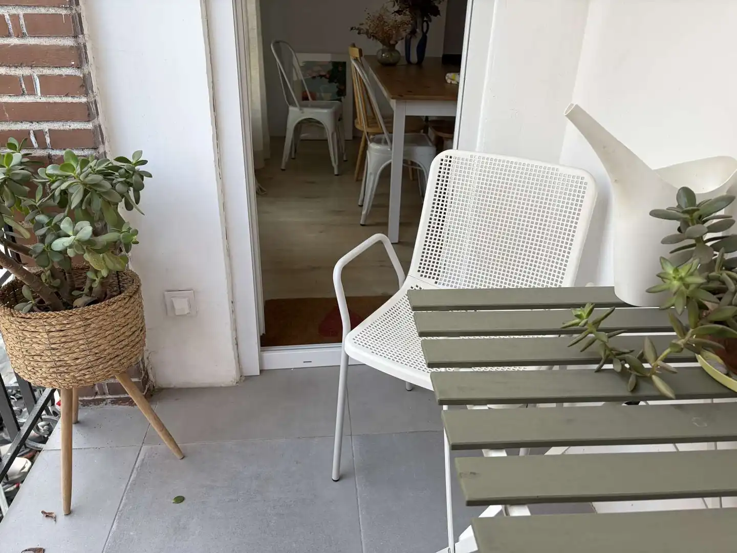 Terrassa de Apartament per a compartir en Málaga amb Aire condicionat, Terrassa i Moblat