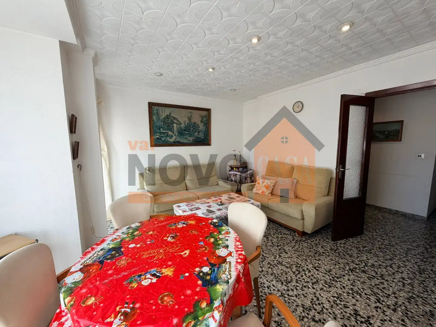 Living room of Flat for sale in Silla  with Storage room