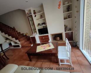 Living room of Single-family semi-detached for sale in Begues  with Heating and Storage room