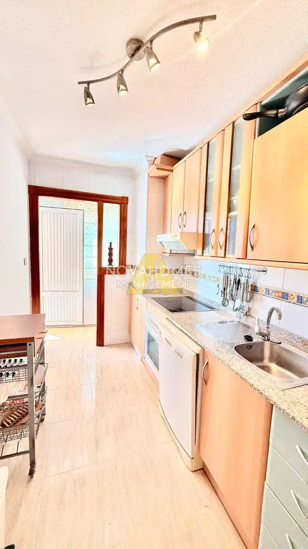 Kitchen of Apartments for sale in La Manga del Mar Menor  with Air Conditioner, Heating and Terrace