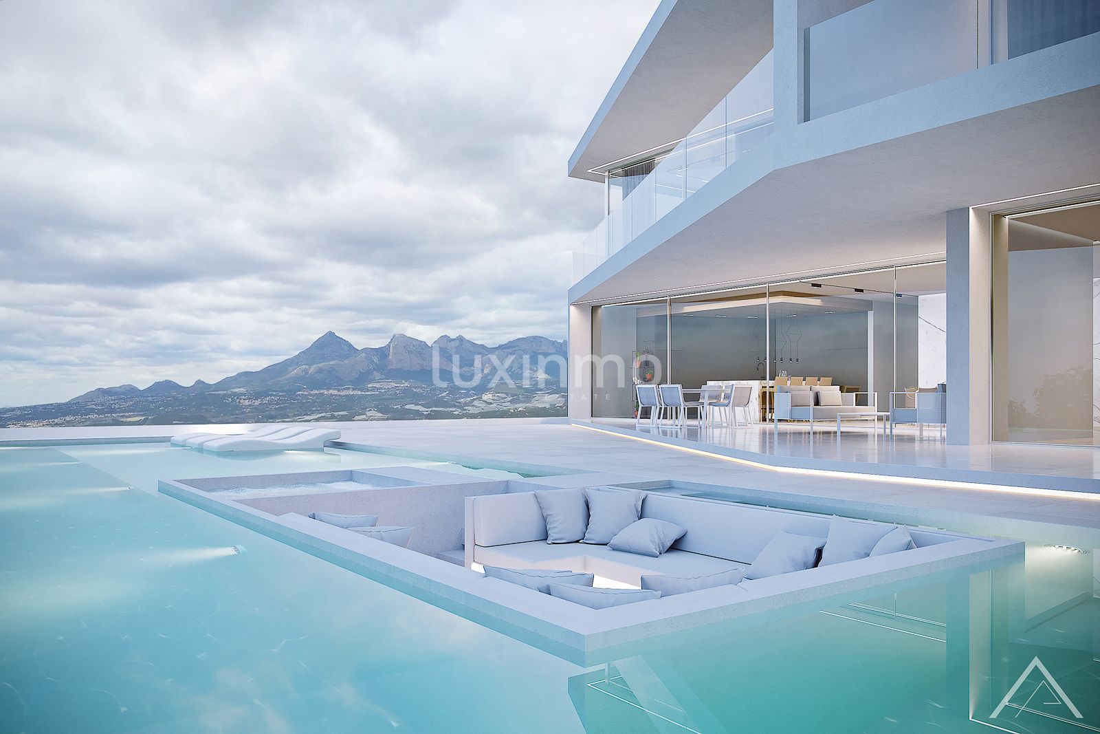 Terrace of House or chalet for sale in Altea  with Air Conditioner, Heating and Private garden