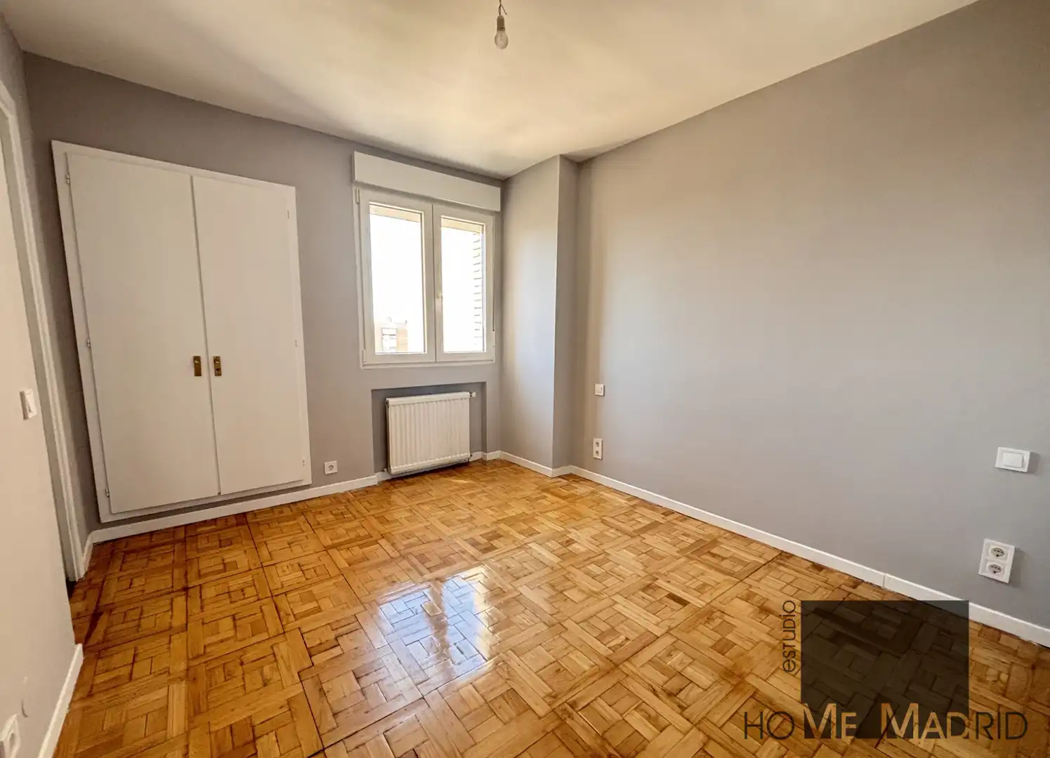 Bedroom of Flat for rent in Madrid  with Air Conditioner, Heating and Terrace