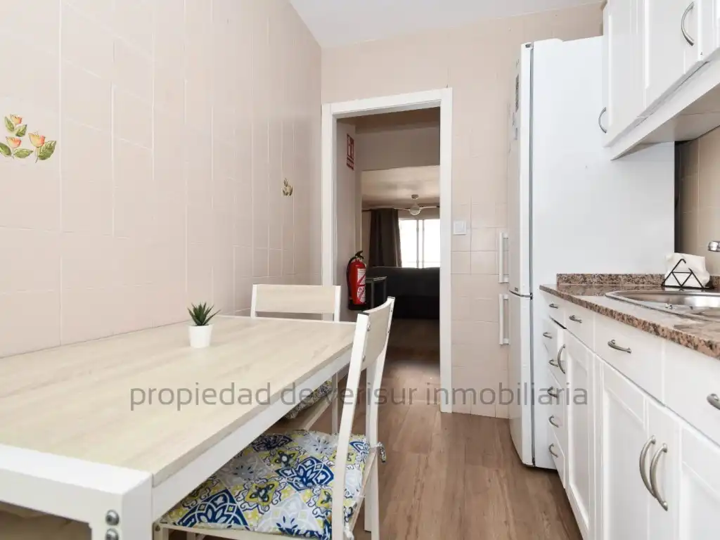Kitchen of Flat for rent in Águilas  with Furnished