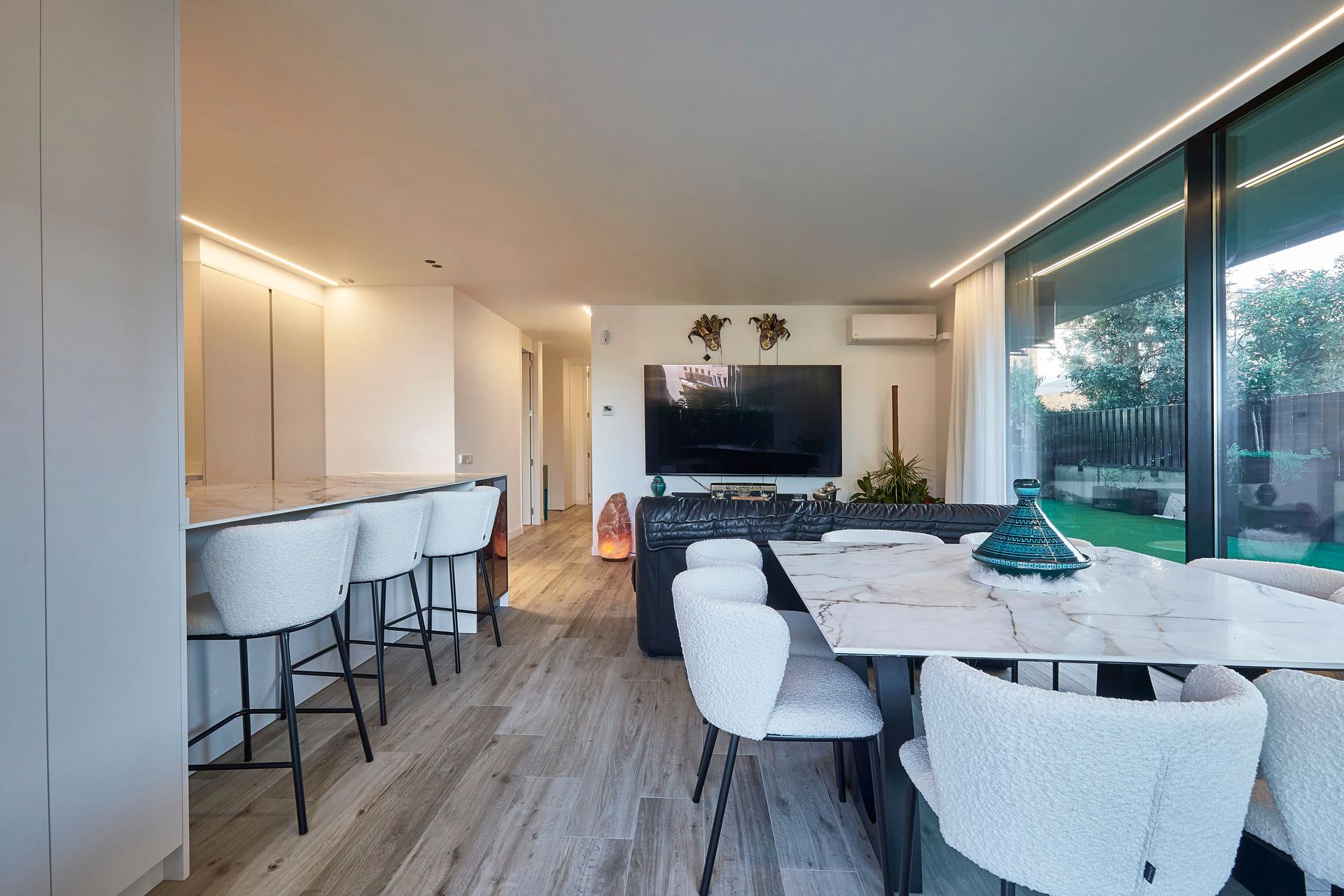 Sala d'estar de Planta baixa en venda en Taradell amb Aire condicionat, Calefacció i Jardí privat