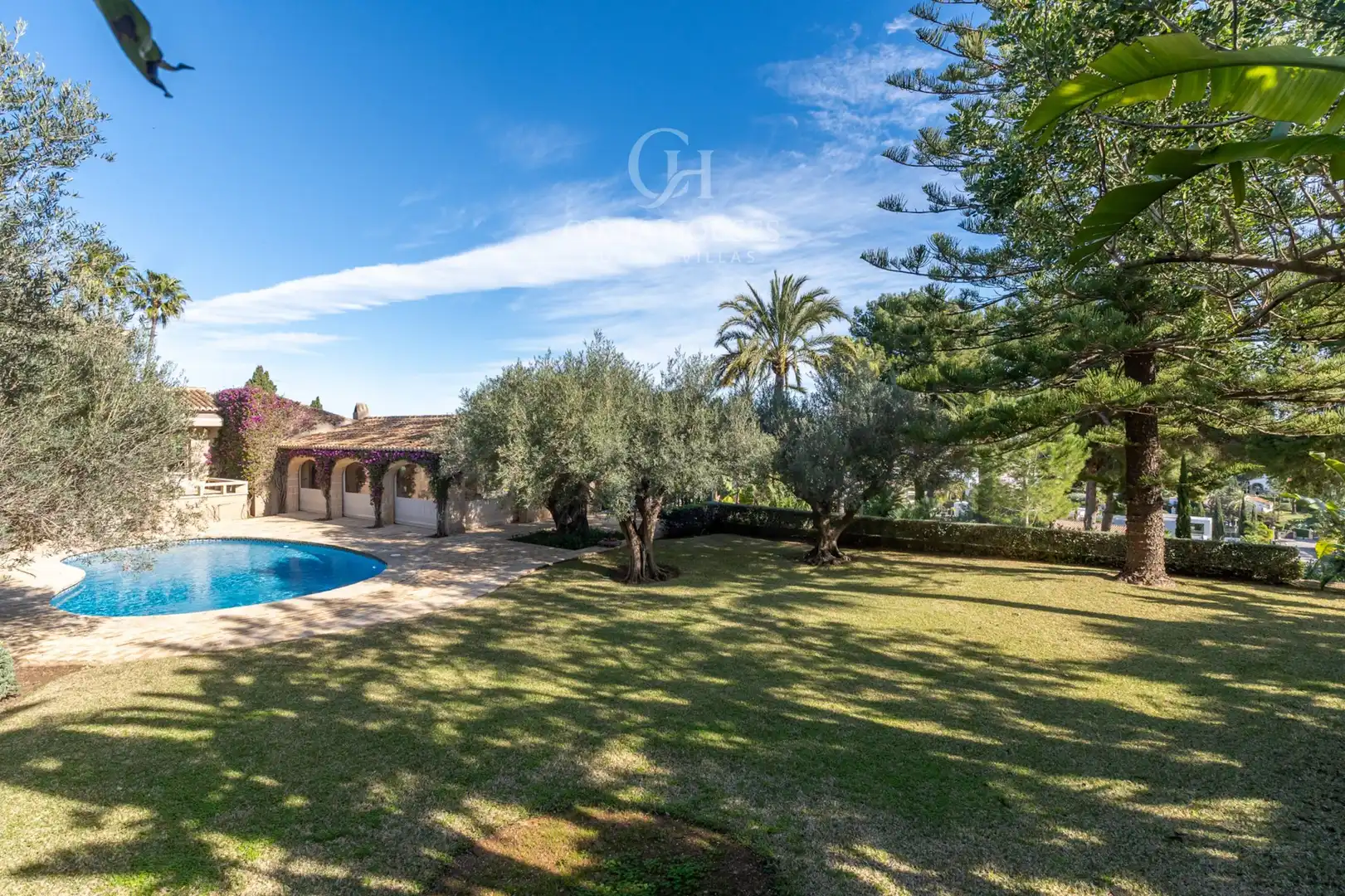 Jardín de Casa o chalet en venta en Jávea / Xàbia con Aire acondicionado, Calefacción y Jardín privado