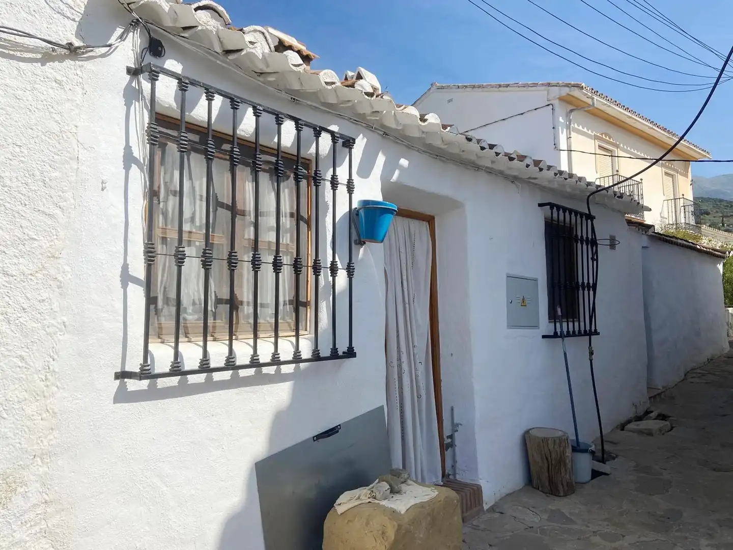 Vista exterior de Casa adosada en venta en Periana