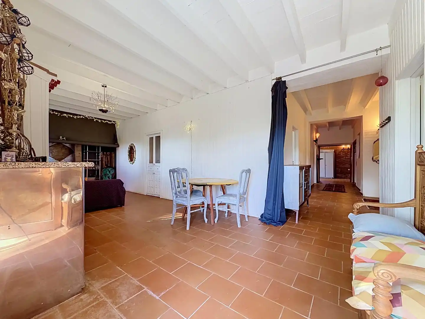 Comedor de Finca rústica en venta en Castalla, Alicante