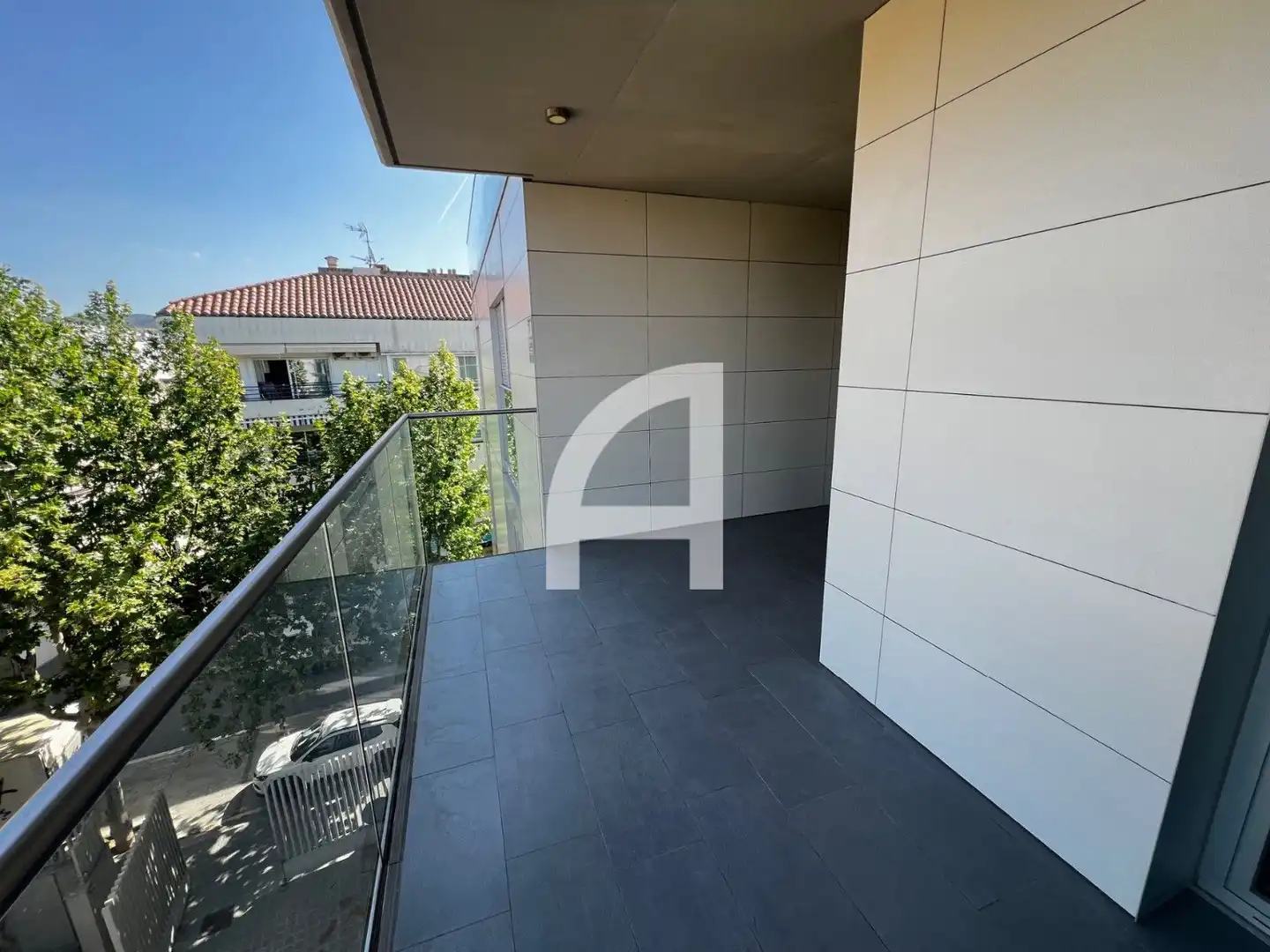 Terrasse von Wohnung zur Miete in Sitges mit Klimaanlage, Heizung und Parkett
