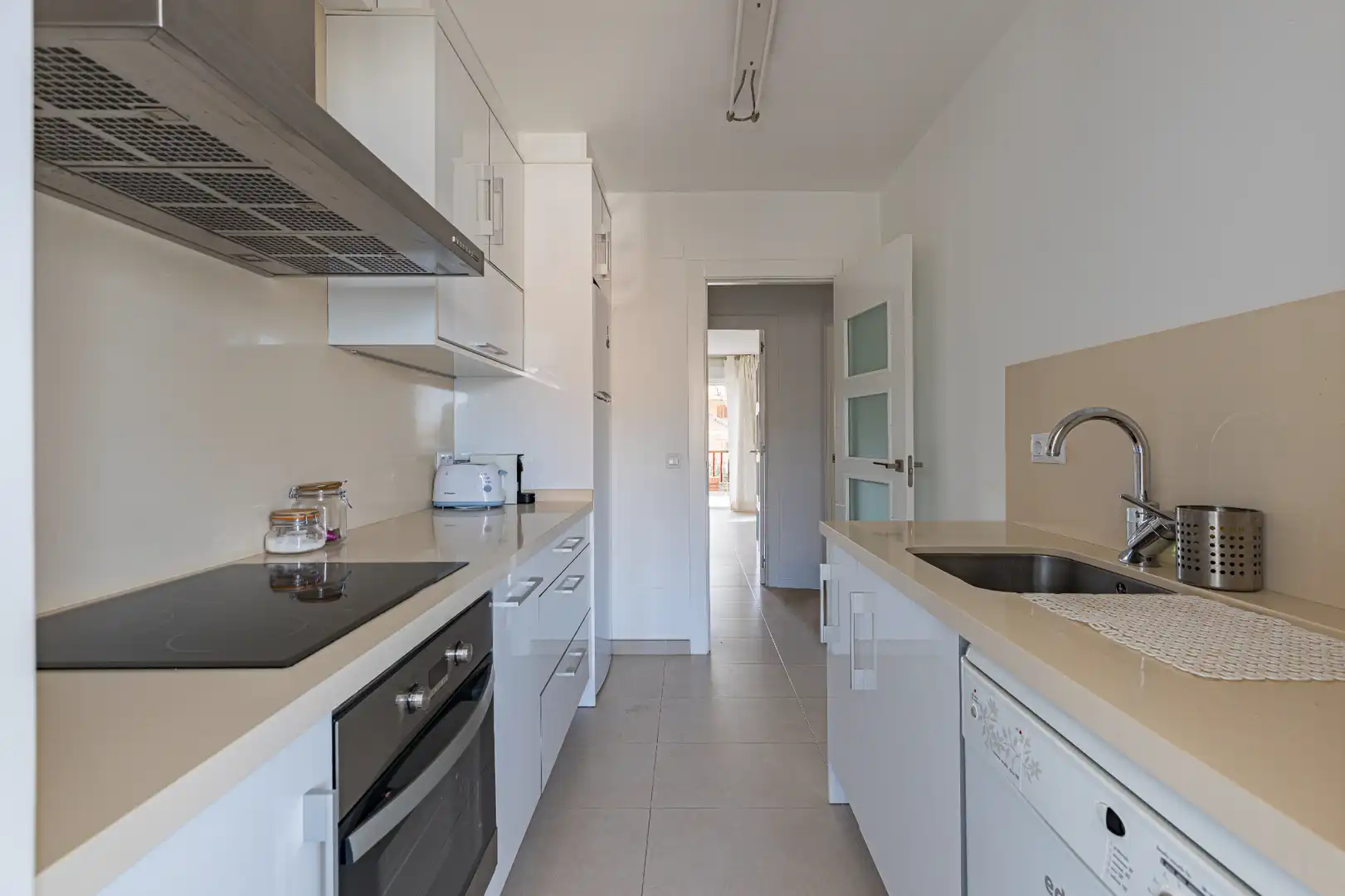 Cocina de Apartamento en venta en San Javier con Aire acondicionado, Terraza y Amueblado