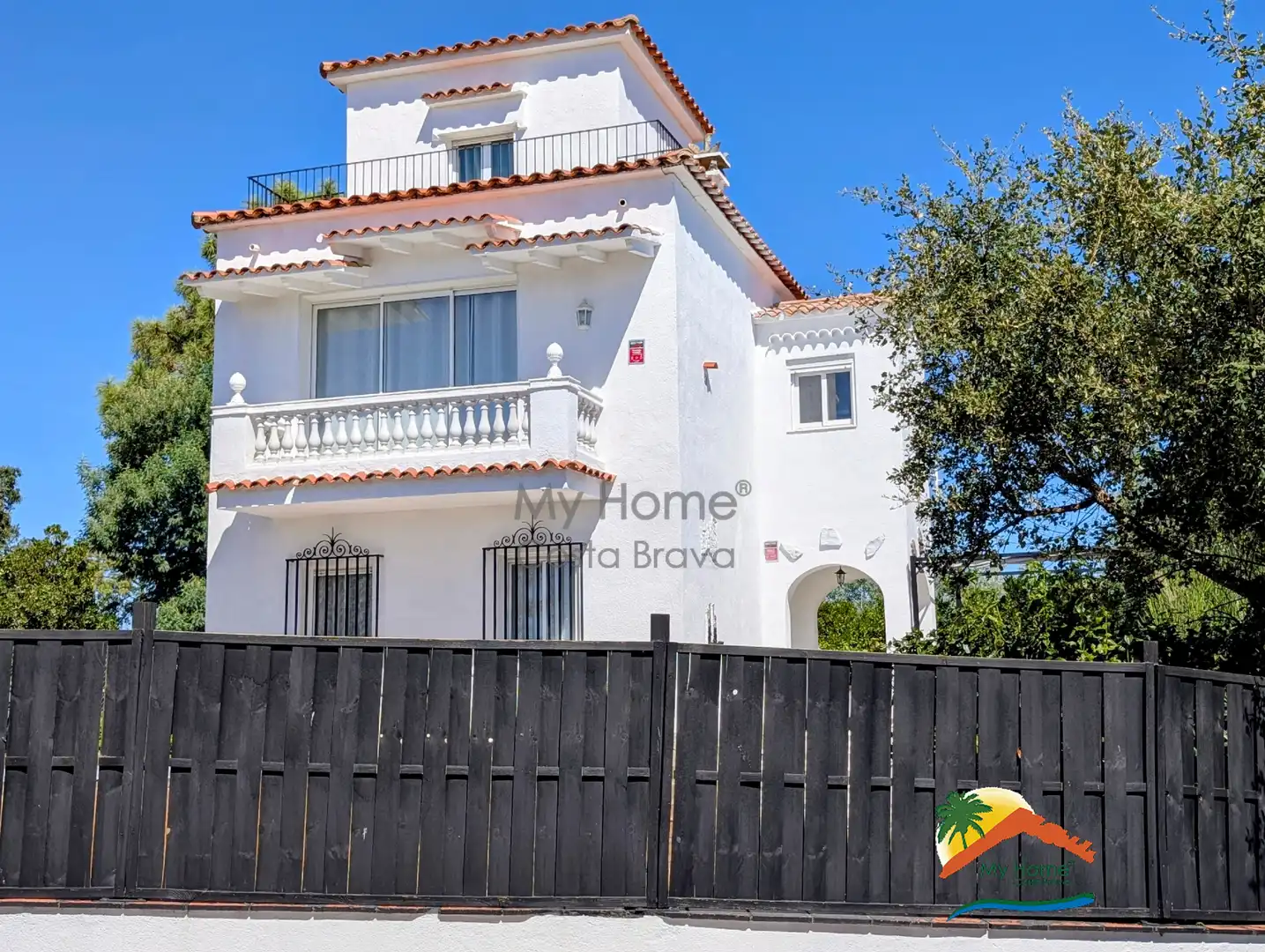 Vista exterior de Casa o xalet en venda en Lloret de Mar amb Aire condicionat, Calefacció i Jardí privat