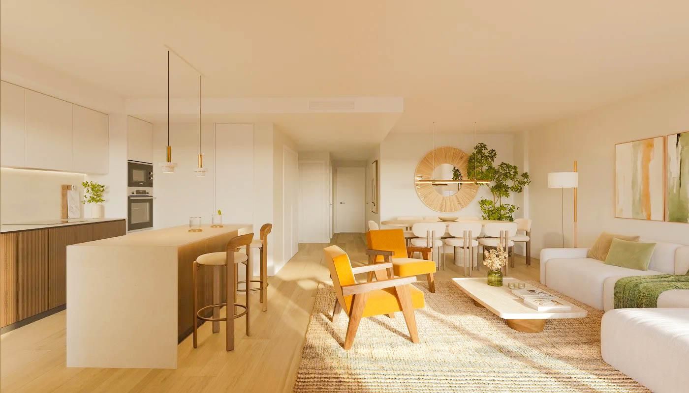 Living room of Apartment for sale in Mijas  with Air Conditioner, Heating and Terrace