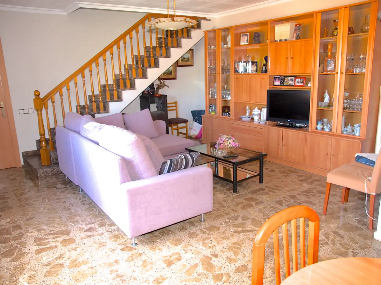 Living room of Houses for sale in Terrassa  with Terrace, Storage room and Oven