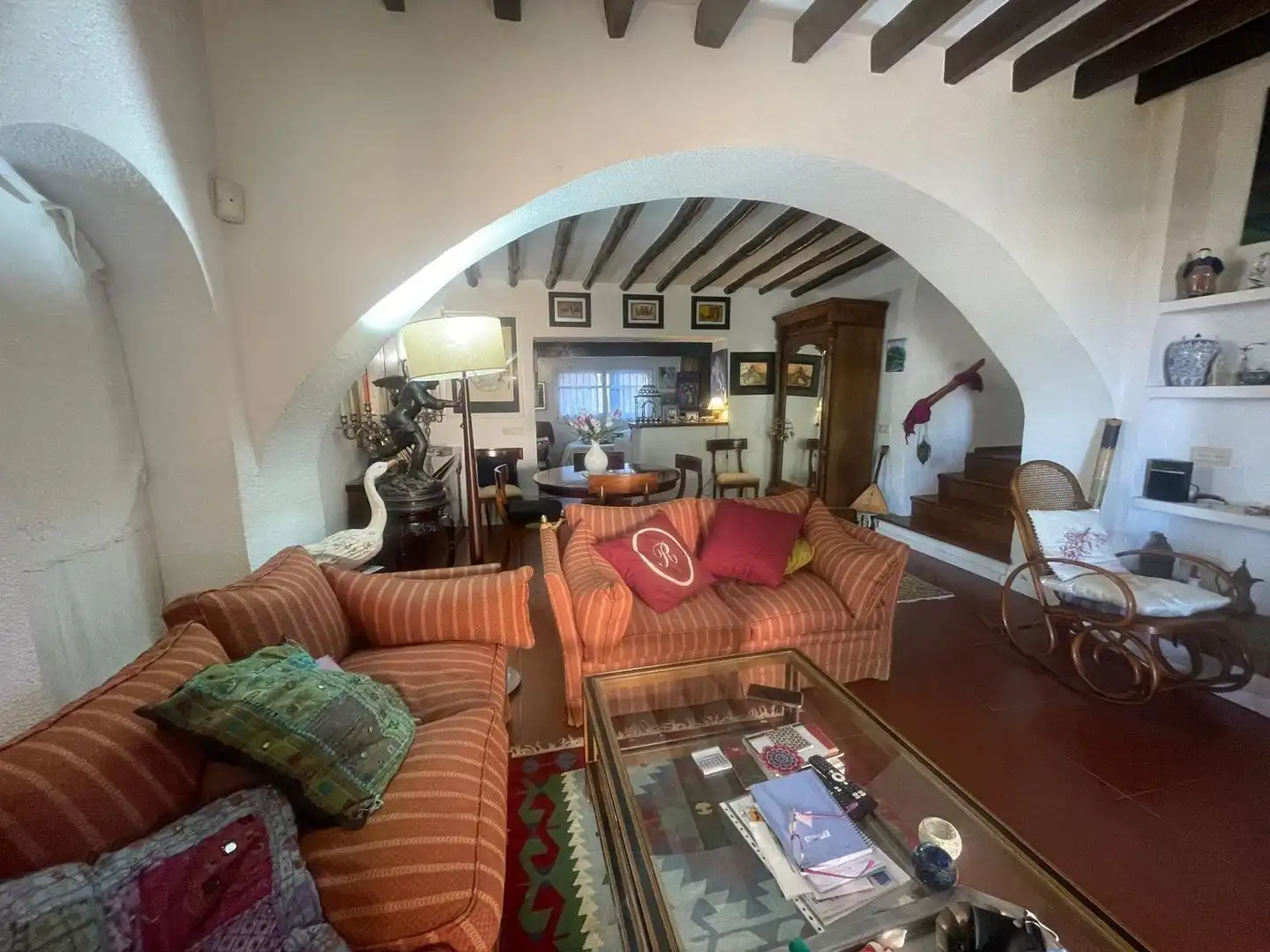 Sala de estar de Casa o chalet en venta en Mojácar con Aire acondicionado, Terraza y Trastero