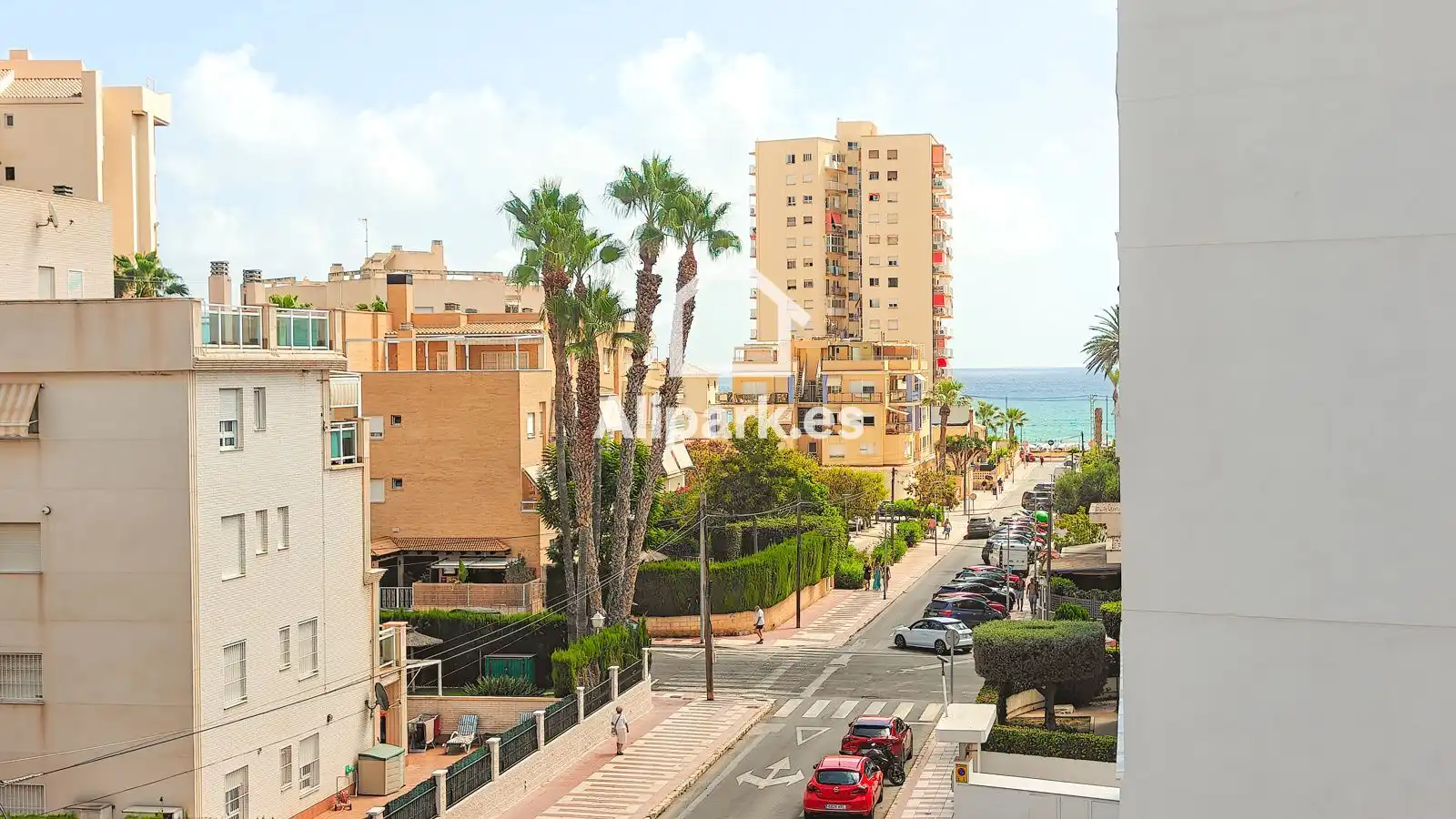 Außenansicht von Wohnung zum Verkauf in El Campello mit Terrasse, Schwimmbad und Gemeinschaftspool