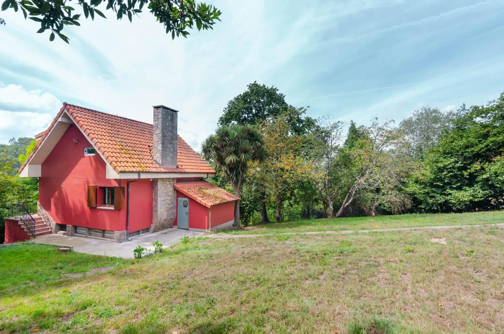 Exterior view of Houses for sale in Noreña  with Heating, Private garden and Terrace