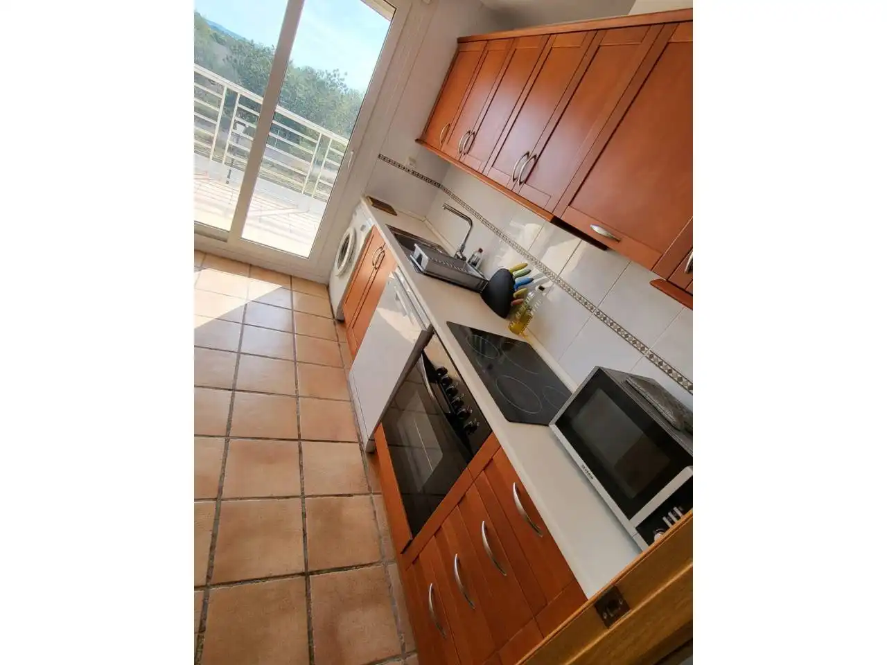 Kitchen of Flat for sale in San Jorge / Sant Jordi  with Air Conditioner, Heating and Terrace