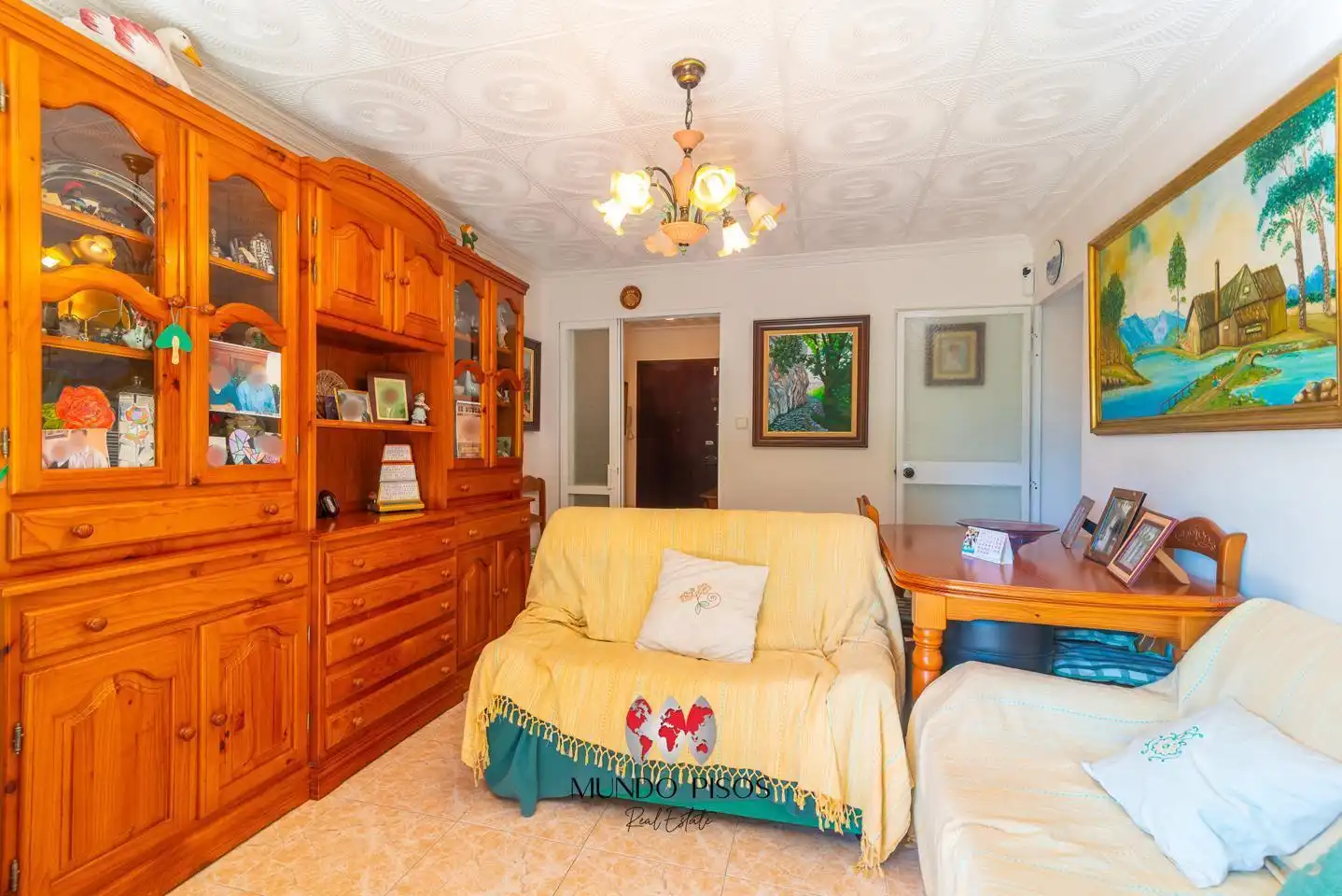 Sala d'estar de Pis en venda en  Palma de Mallorca amb Balcó