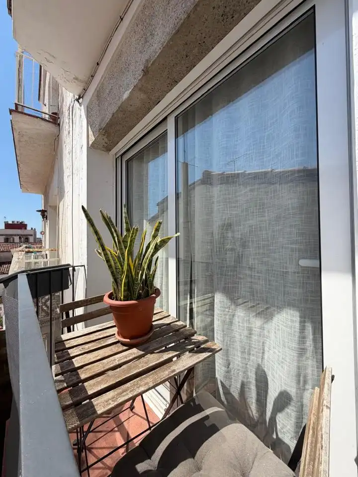 Balcony of Flat for sale in Arenys de Mar  with Air Conditioner and Furnished