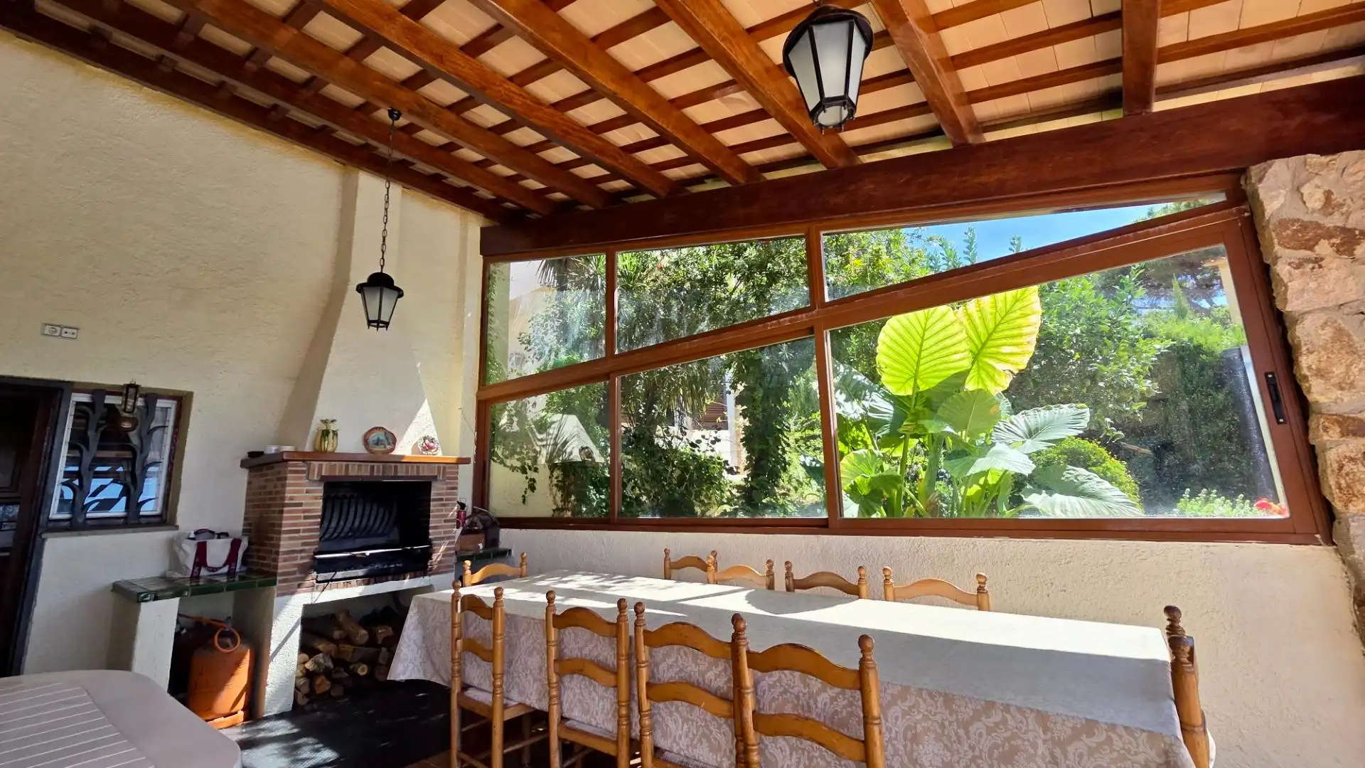 Terrassa de Casa o xalet en venda en Lloret de Mar amb Aire condicionat, Calefacció i Jardí privat