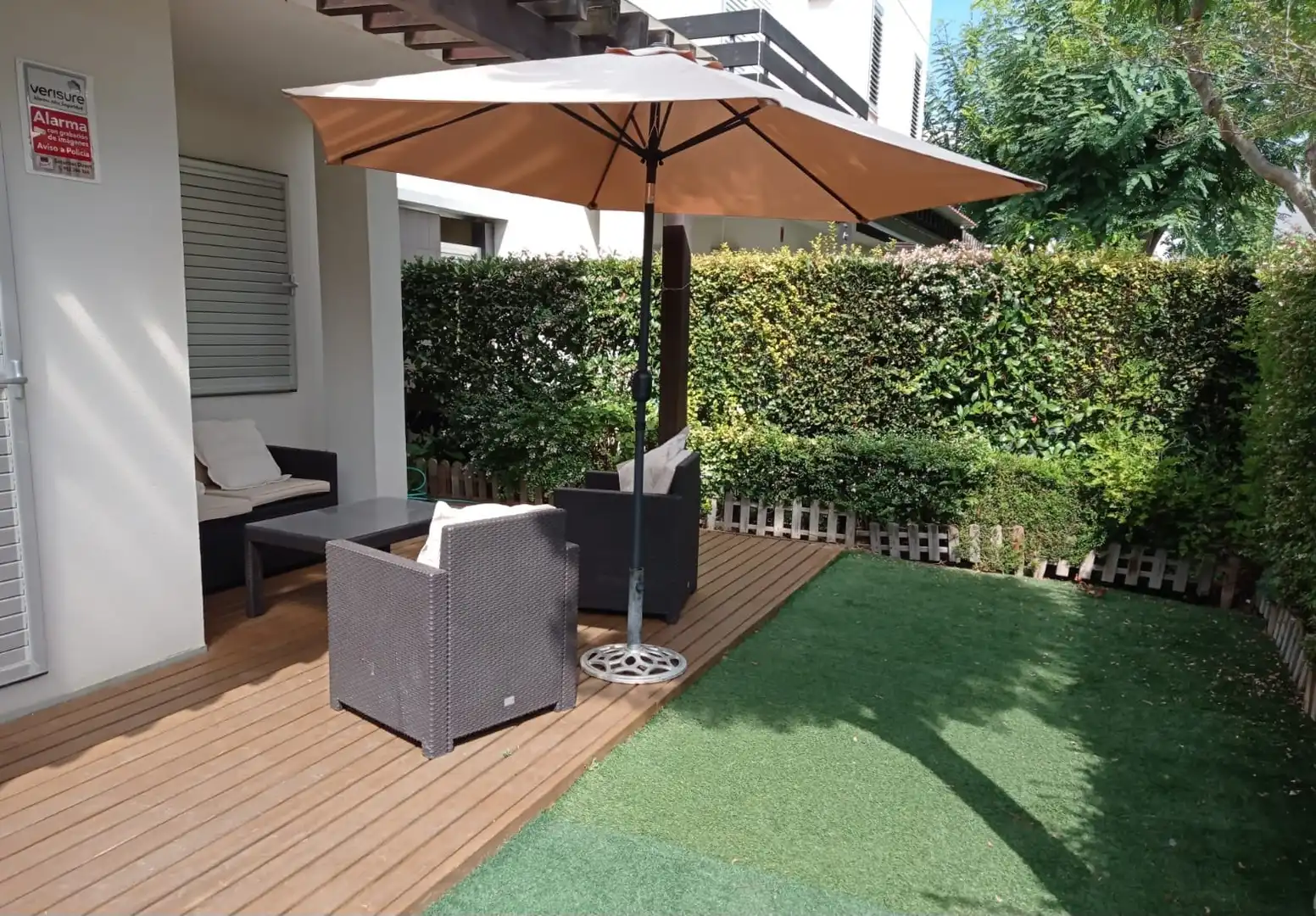 Terraza de Casa adosada en venta en Mont-roig del Camp con Aire acondicionado, Jardín privado y Terraza