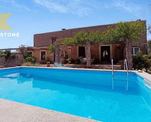 Swimming pool of Country house for sale in Son Servera  with Air Conditioner and Heating