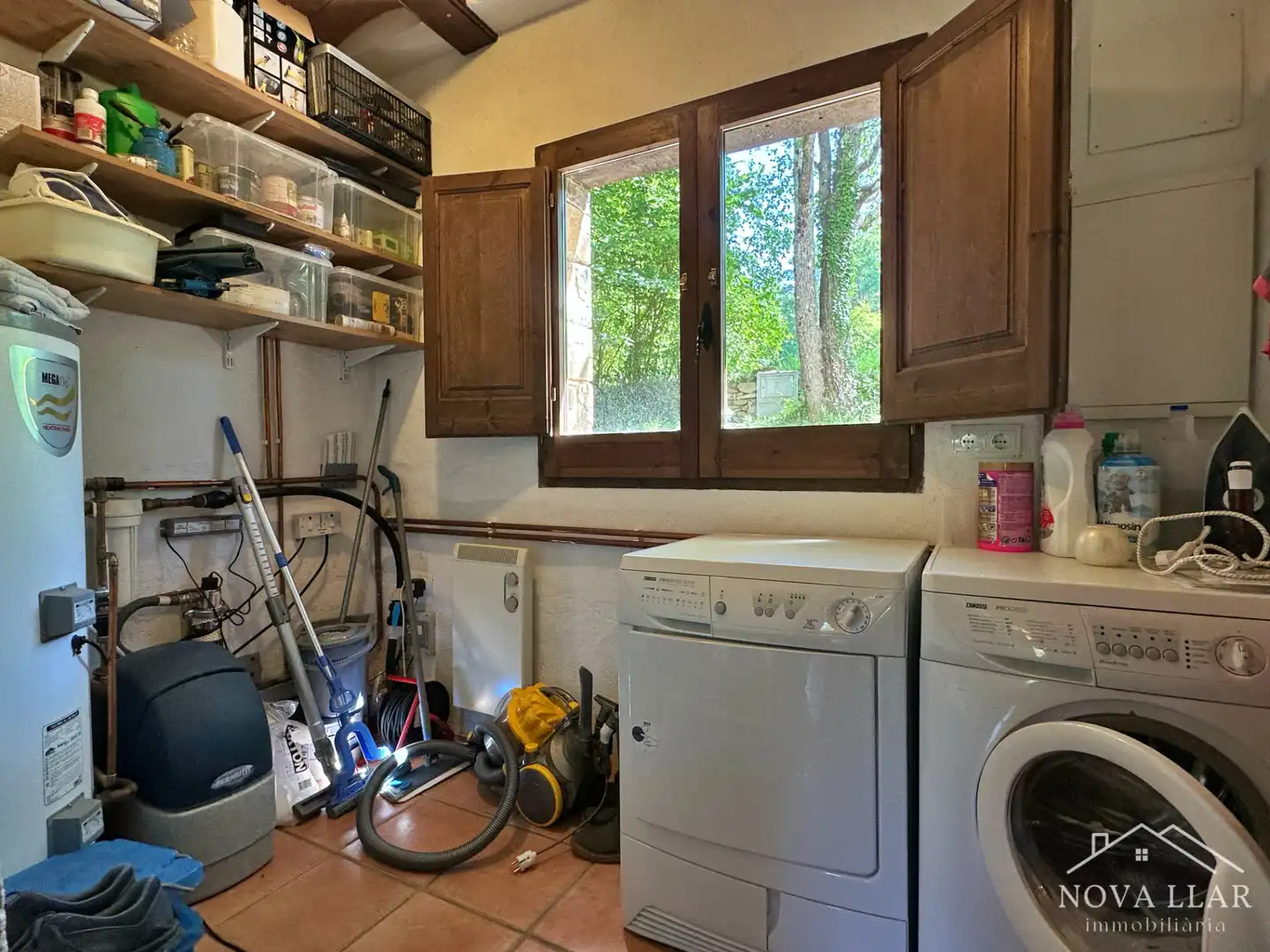Cocina de Finca rústica en venta en Les Llosses con Calefacción, Jardín privado y Terraza