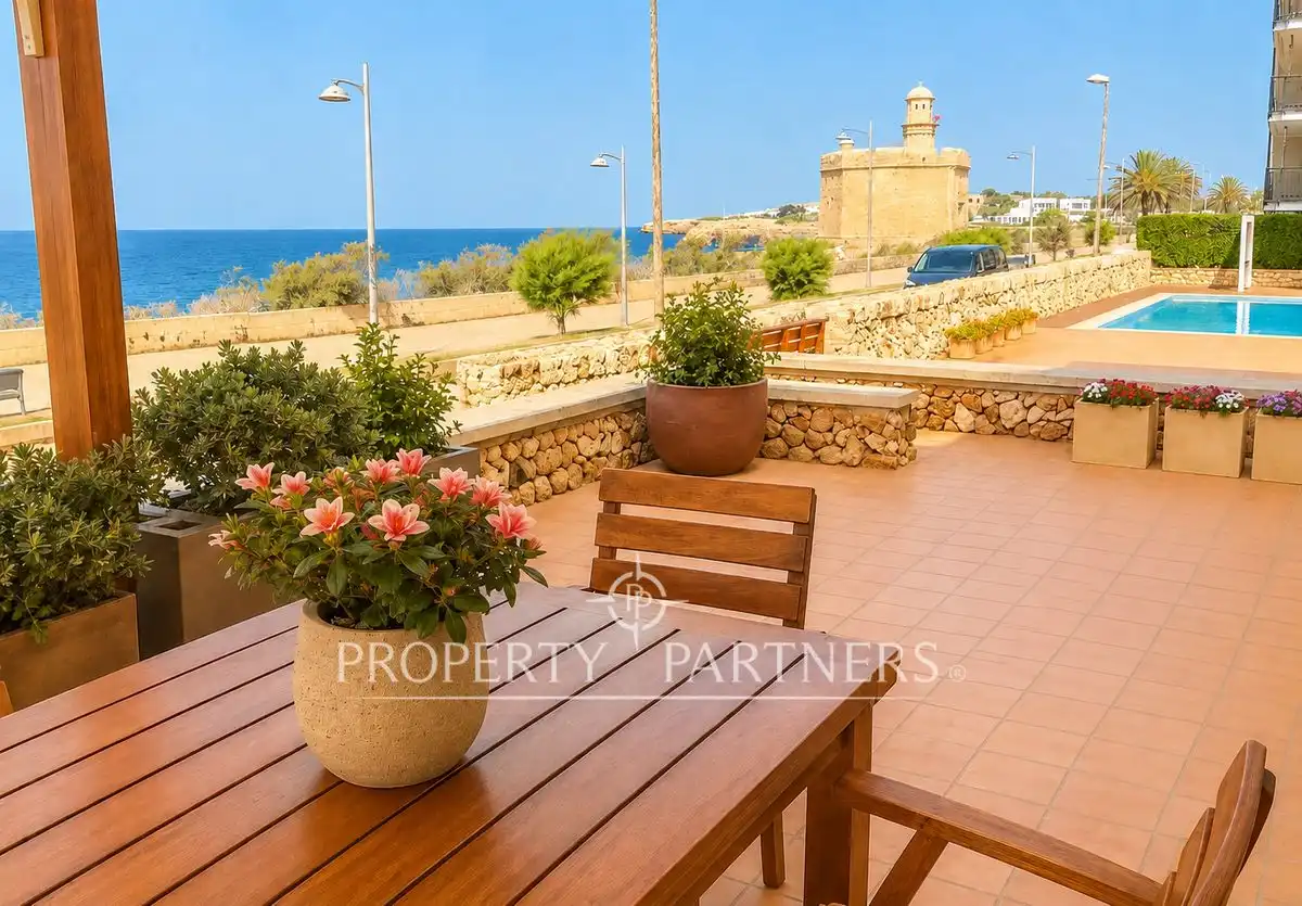 Terrassa de Apartament en venda en Ciutadella de Menorca amb Aire condicionat, Calefacció i Jardí privat