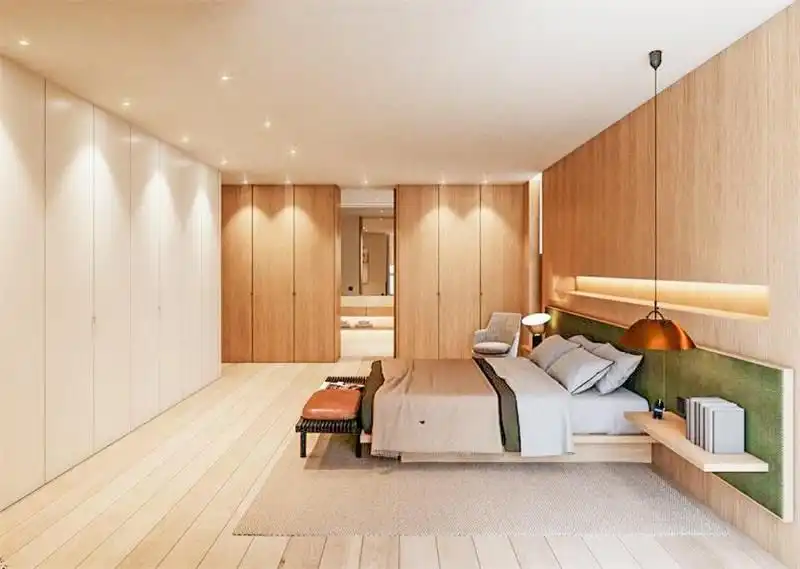 Bedroom of Houses for sale in  Palma de Mallorca  with Air Conditioner, Private garden and Parquet flooring