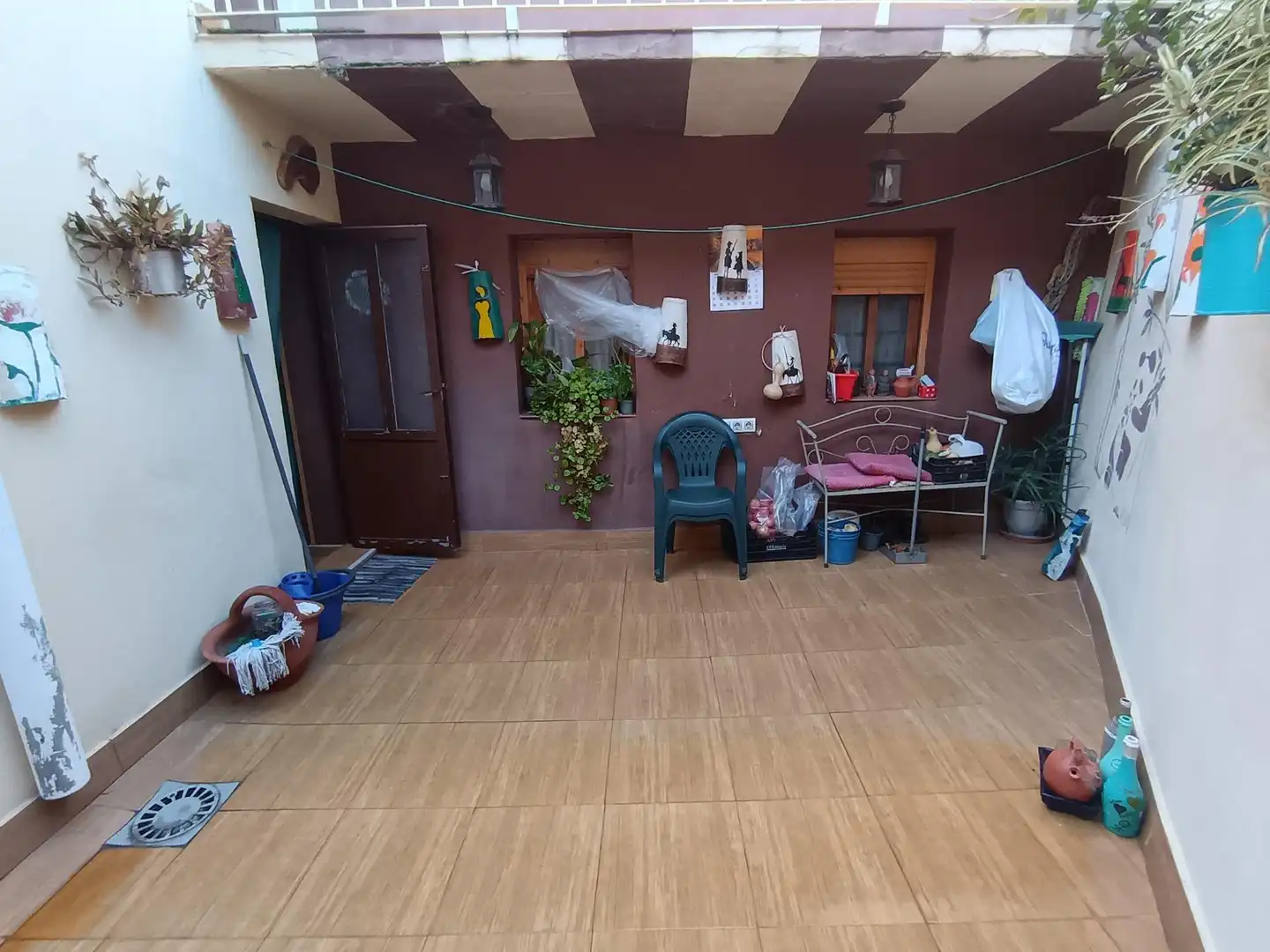 Balcony of Houses for sale in Puertollano  with Air Conditioner, Heating and Terrace