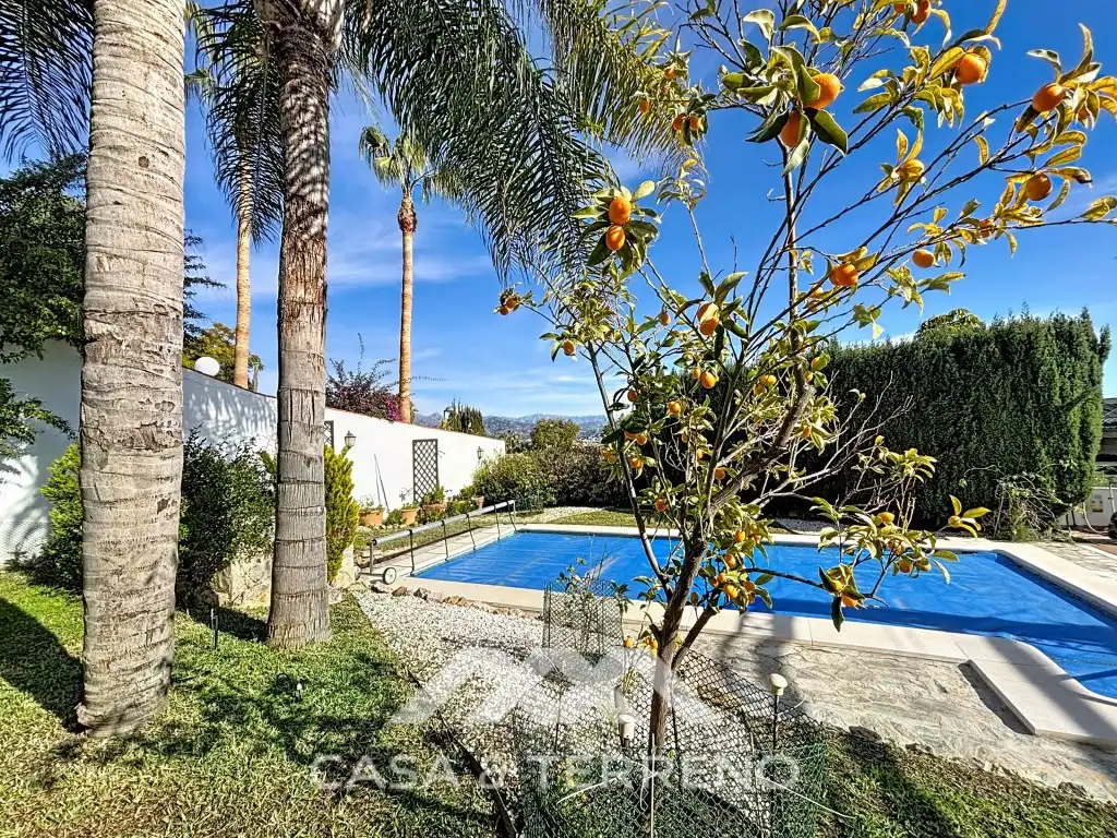 Jardí de Casa o xalet en venda en Vélez-Málaga amb Aire condicionat i Piscina