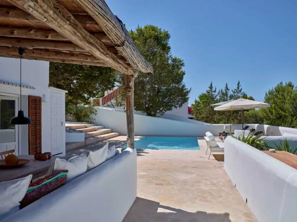 Casa con piscina en venta en Cala Vedella-Cala Tarida, imagen 3