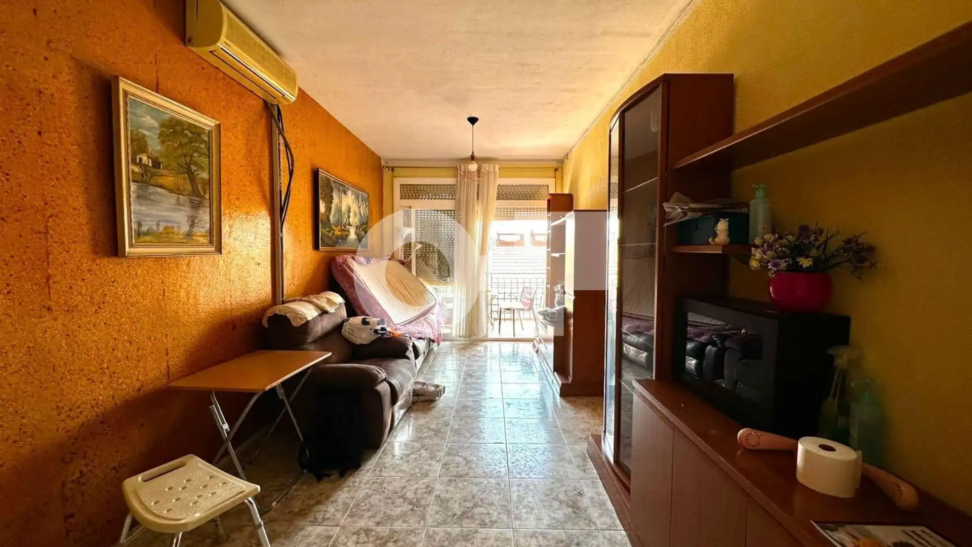 Wohnzimmer von Wohnung zum Verkauf in Barcelona mit Heizung, Möbliert und Alarm