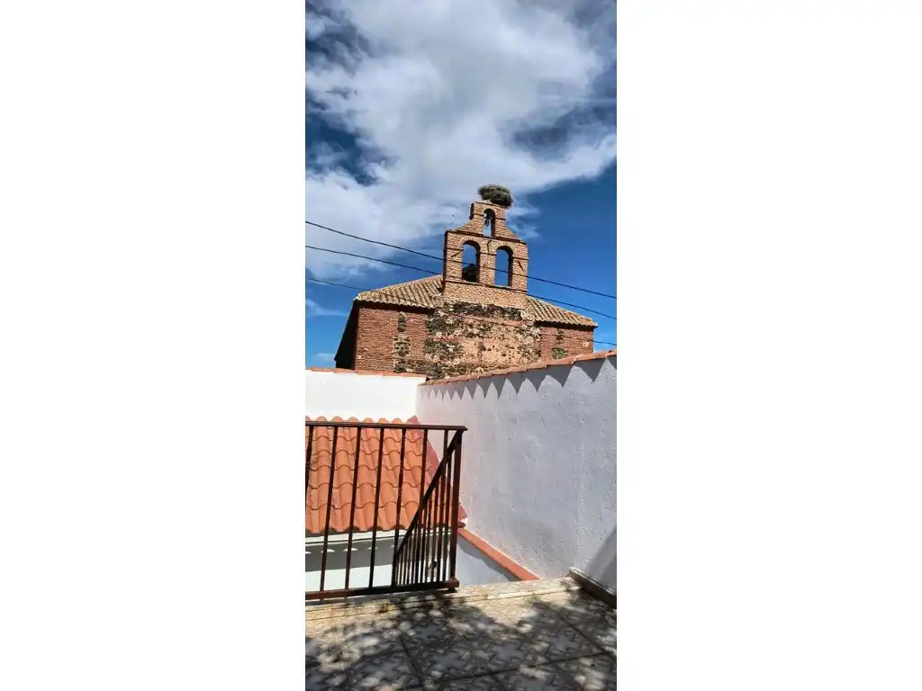 Vista exterior de Finca rústica en venta en Villanueva de San Carlos con Terraza