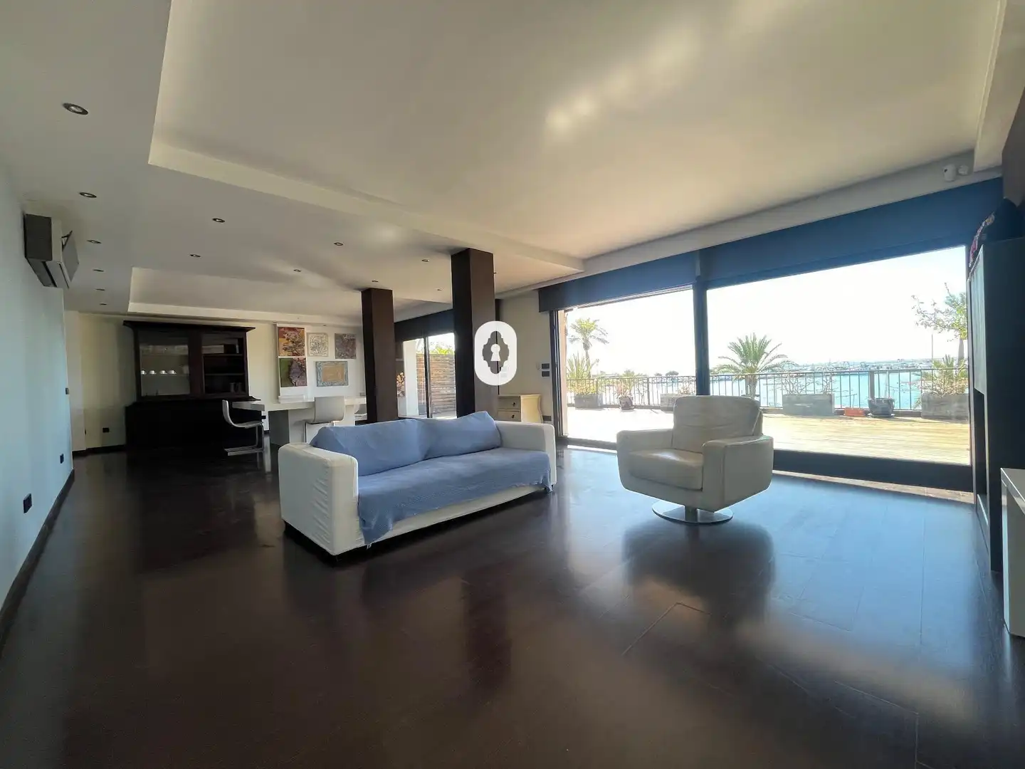 Sala de estar de Piso en venta en Alcúdia con Aire acondicionado, Calefacción y Parquet