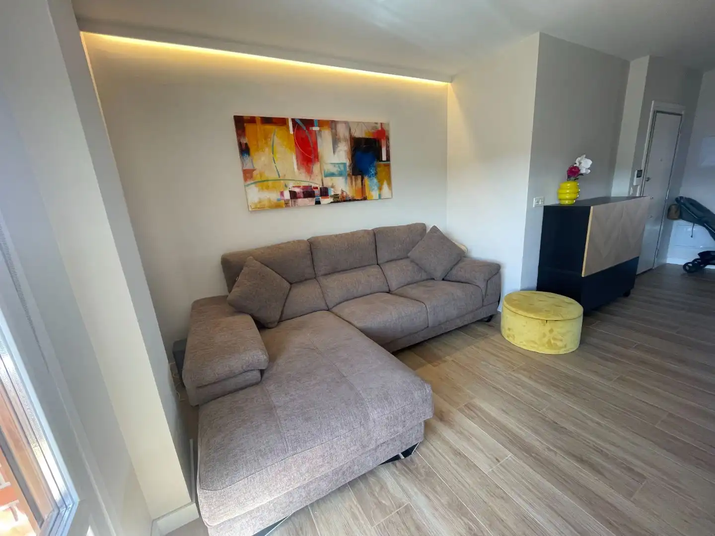 Wohnzimmer von Wohnung zur Miete in Brazomar
