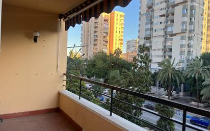 Exterior view of Flat for sale in Málaga Capital  with Terrace