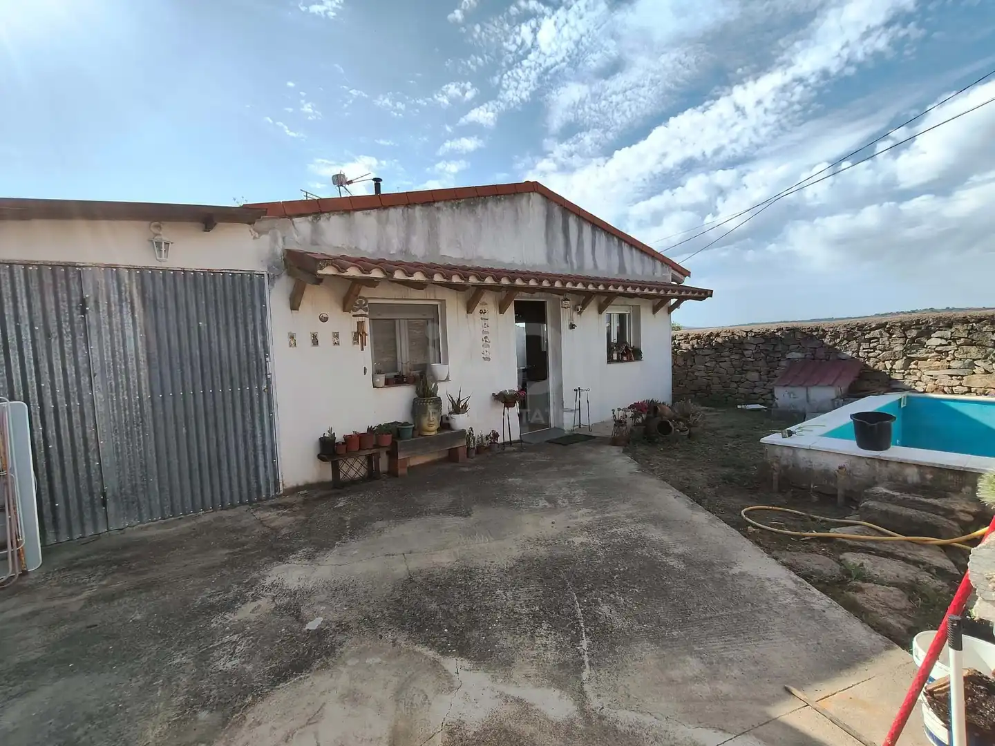 Exterior view of Country homes for sale in Bermellar  with Heating, Terrace and Swimming Pool
