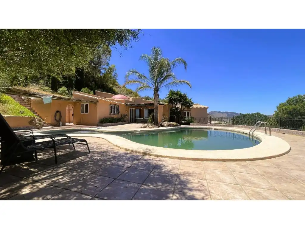 Vista exterior de Casa o chalet en venta en Turre con Aire acondicionado, Jardín privado y Terraza