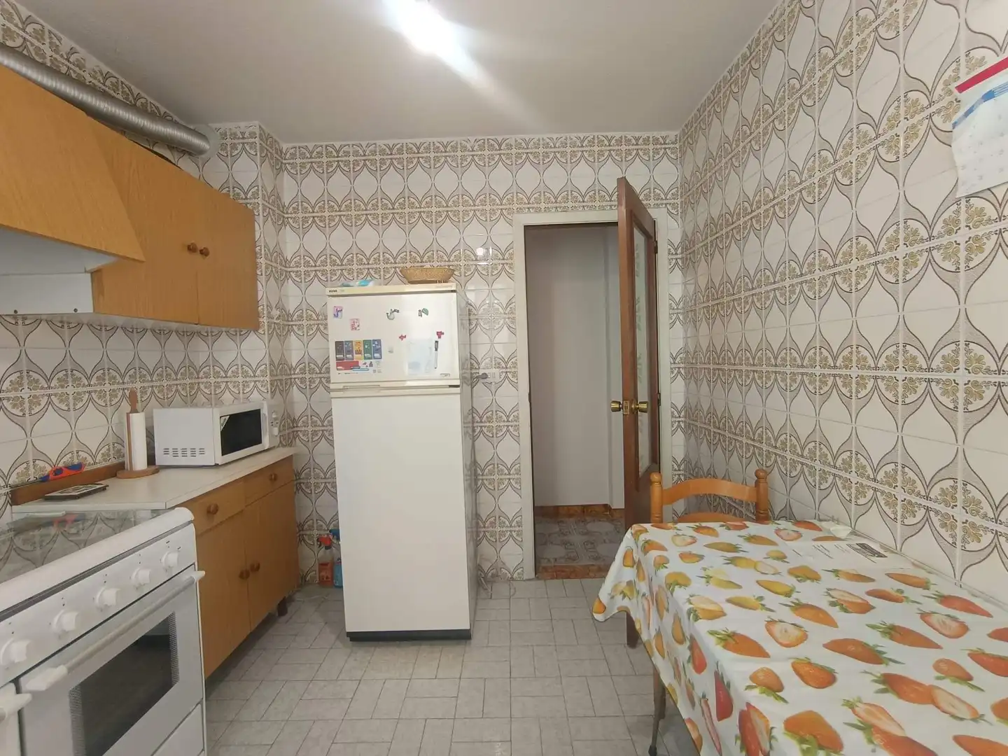 Kitchen of Flat for rent in A Coruña Capital   with Parquet flooring and Furnished