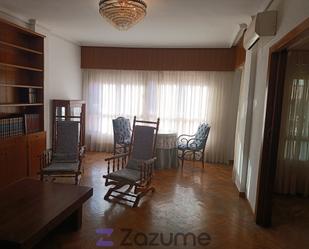 Living room of Flat to rent in Castellón de la Plana / Castelló de la Plana  with Air Conditioner, Heating and Parquet flooring