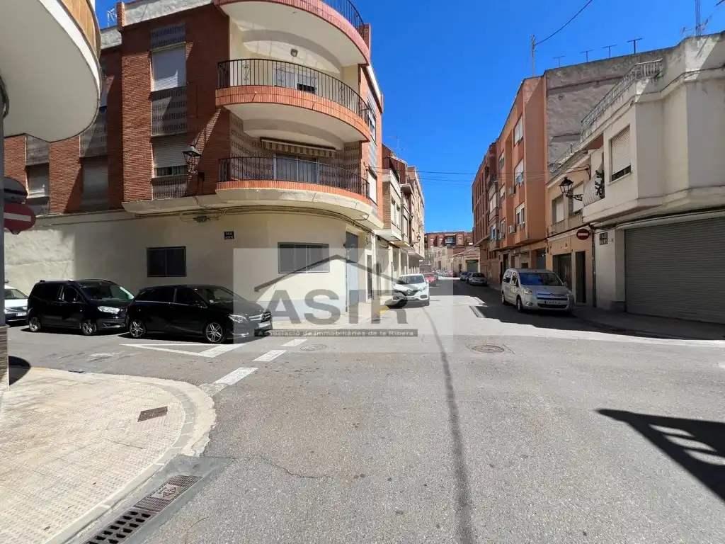 Vista exterior de Garaje en venta en Alzira