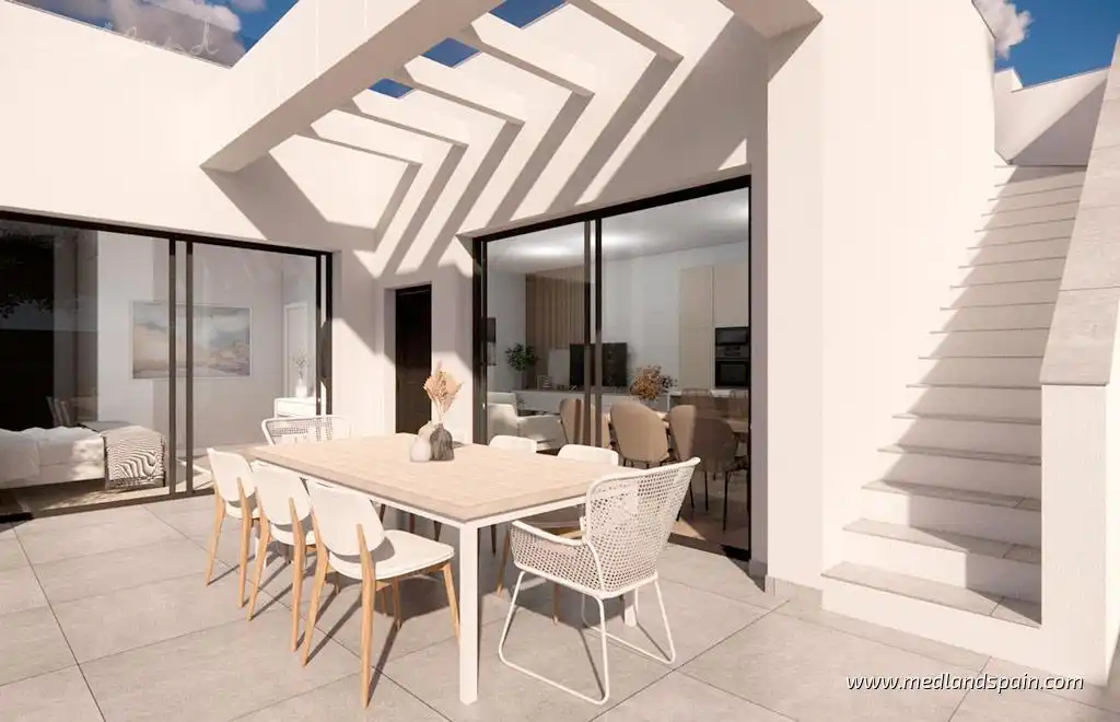 Terraza de Casa o chalet en venta en Rojales con Jardín privado, Terraza y Piscina