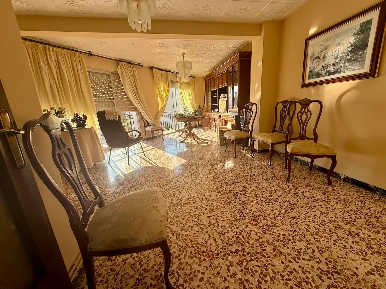 Dining room of Attic for sale in Terrassa  with Heating, Terrace and Oven