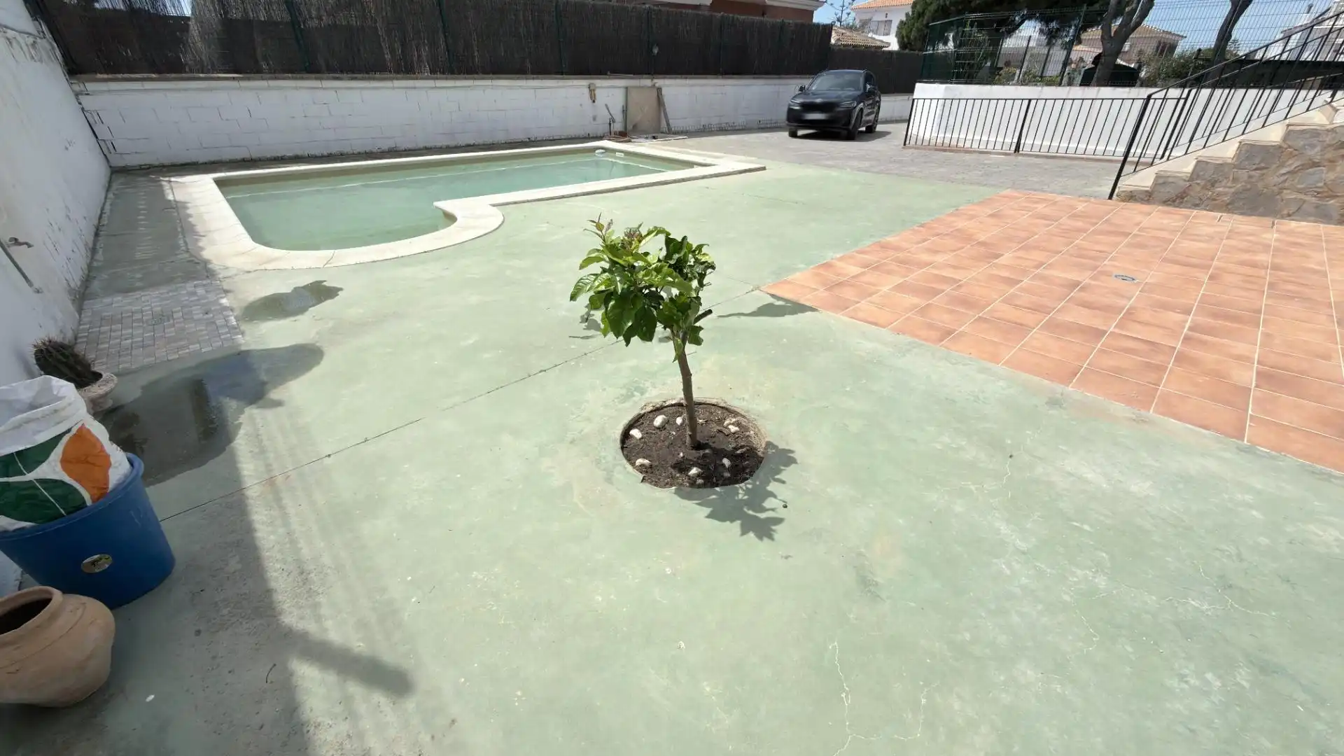 Piscina de Casa adosada en venta en Mazagón con Aire acondicionado, Trastero y Piscina